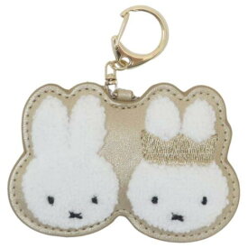 キーリング ミッフィー サガラキーホルダー 70周年 Gold＆Blackシリーズ ディックブルーナ マリモクラフト プレゼント 絵本メール便可 マシュマロポップ