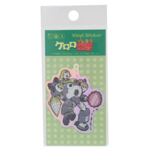 ダイカットシール ケロロ軍曹 ホログラムステッカー タママロボ ゼネラルステッカー 耐水耐光 デコステッカー メール便可 マシュマロポップ