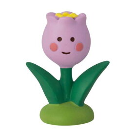 マスコット concombre Hello Spring チューリップさん デコレ インテリア かわいい メール便可 マシュマロポップ