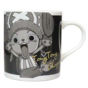 マグカップ ワンピース モノクロームマグ チョッパー 少年ジャンプ 金正陶器 プレゼント ギフト 食器 アニメ マシュマロポップ