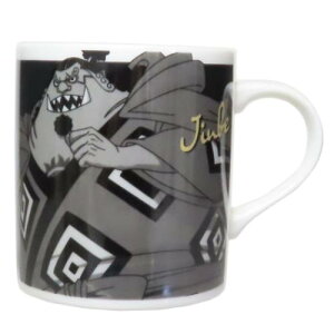 マグカップ ワンピース モノクロームマグ ジンベエ 少年ジャンプ 金正陶器 プレゼント ギフト 食器 アニメ マシュマロポップ