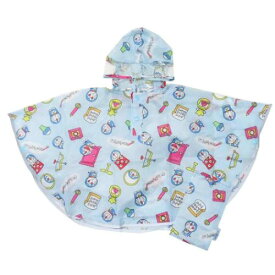 子供用 レインウェア アイムドラえもん キッズレインポンチョ 90cm ラインデザイン サンリオ スケーター 子ども用 雨合羽 アニメメール便可 マシュマロポップ