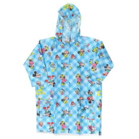 子供用 レインウェア ミッキー＆フレンズ リュック ランドセルが背負えるレインコート ディズニー スケーター キッズ 子ども用 雨合羽 メール便可 マシュマロポップ