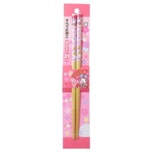 おはし マイメロディ 箸 21cm 和雑貨シリーズ サンリオ ケイカンパニー お箸 チョップスティック メール便可 マシュマロポップ