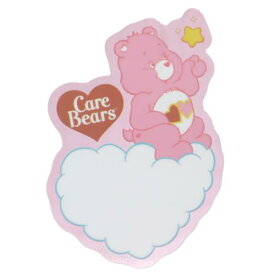 ダイカットシール ケアベア キャラクターステッカー 雲 CareBears スモールプラネット デコシール 耐水性 メール便可 マシュマロポップ