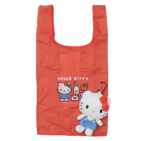 ショッピングバッグ ハローキティ ぬいぐるみエコバッグ スタンダード サンリオ ナカジマ お買い物かばん マシュマロポップ