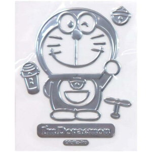 ビッグステッカー アイムドラえもん エンブレムステッカー ウインク サンリオ 三金商事 MEIHO カー用品 アニメメール便可 マシュマロポップ