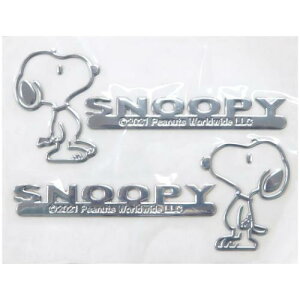 ビッグステッカー スヌーピー ドアミラーエンブレムステッカー ピーナッツ 三金商事 MEIHO カー用品 メール便可 マシュマロポップ