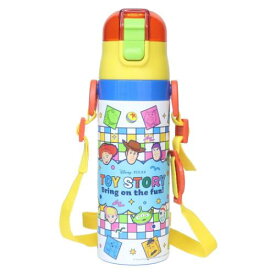 保冷水筒 トイストーリー 超軽量 コンパクトロック付 ワンプッシュダイレクトステンレスボトル 470ml 25 ディズニー スケーター 子供 遠足 マシュマロポップ