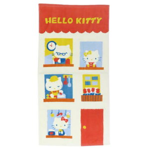 バスタオル ハローキティ プリントビッグタオル KT ベビーデザイン サンリオ 野村タオル お風呂タオル メール便可 マシュマロポップ