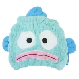 キャップタオル ハンギョドン 吸水速乾タオルキャップ サンリオ スケーター お風呂上がり ヘアキャップ ヘアドライタオル帽子 メール便可 マシュマロポップ