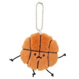 マスコット すぽます キーホルダー バスケットボール カミオジャパン 球技 スポーツ コレクション雑貨 マシュマロポップ