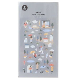 シールシート スワテリエステッカー reiny day S&C デコレーション DECOシール かわいい メール便可 マシュマロポップ