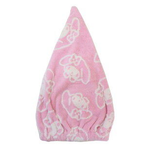 キャップタオル マイメロディ マイクロファイバータオルキャップ キラキラ サンリオ 林タオル ヘアドライタオル帽子 お風呂上り 海プール用品 メール便可 マシュマロポップ