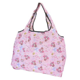 ショッピングバッグ マイメロディ ポケット付きエコバッグ 和雑貨シリーズ サンリオ ケイカンパニー お買い物かばん 折りたたみ メール便可 マシュマロポップ