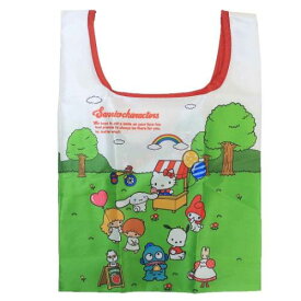 エコバッグ ハローキティ KTミニエコバッグ 05 サンリオ ヤスダ通商 ショッピングバッグ お買い物かばん コンパクト メール便可 マシュマロポップ