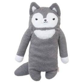 フモフモさん プラッシュドール ぬいぐるみ Mサイズ ルフ ダークグレー シナダ 人形 マスコット キャラクター グッズ