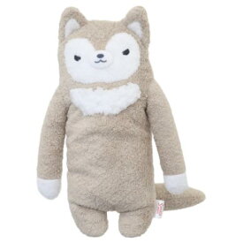 フモフモさん プラッシュドール ぬいぐるみ Mサイズ ルフ ライトグレー シナダ 人形 マスコット キャラクター グッズ
