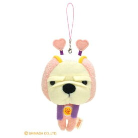 なぎお マスコットキーホルダー ストラップ スーパーなぎおマン ラブピンク シナダ チャーム ぬいぐるみキーホルダー キャラクター グッズ