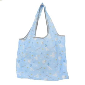 ショッピングバッグ シナモロール ポケット付きエコバッグ ブルー サンリオ ケイカンパニー お買い物かばん メール便可 マシュマロポップ