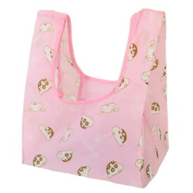 ショッピングバッグ クレヨンしんちゃん ポケット付きプチエコバッグ ピンク マルヨシ お買い物かばん ミニサイズ アニメメール便可 マシュマロポップ