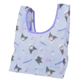ショッピングバッグ クロミ ポケット付きプチエコバッグ パープル サンリオ ケイカンパニー お買い物かばん ミニサイズ メール便可 マシュマロポップ