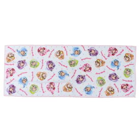 速乾フェイスタオル おジャ魔女どれみ ファストドライフェイスタオル ホワイト マリモクラフト 速乾吸水 アニメメール便可 マシュマロポップ