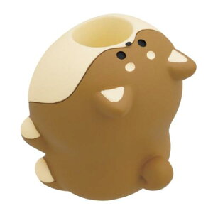 ペン立て マグネットペンスタンド しばいぬ デコレ おもしろ雑貨 かわいい マシュマロポップ