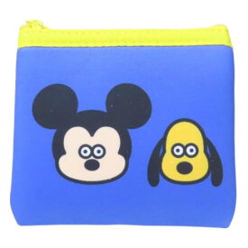 平ポーチ DISNEYx松本セイジ ミニフラットポーチ ミッキーマウス＆プルート ディズニー スモールプラネット 小物入れ コスメポーチ メール便可 マシュマロポップ