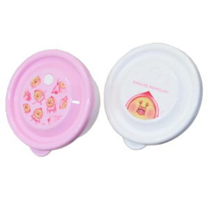 保存容器 こびとづかん 丸型レンジパック フェイス&チラシ カクレモモジリ マリモクラフト 270ml 2個 日本製 マシュマロポップ