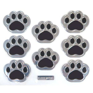 ビッグステッカー 肉球エンブレムステッカー S&B 三金商事 MEIHO カー用品 かわいい メール便可 マシュマロポップ