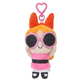 マスコット パワーパフガールズ ぬいぐるみキーリング ブロッサム サングラス エスケイジャパン プレゼント マシュマロポップ