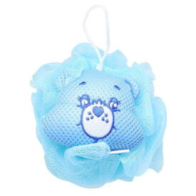 ボディスポンジ ケアベア 泡スポンジ ボール ベッドタイムベア CareBears 丸眞 泡立てネット お風呂 マシュマロポップ