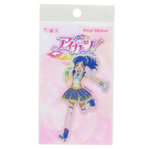 ダイカットシール アイカツ! ホログラムステッカー 霧矢あおい ゼネラルステッカー 耐水耐光 デコステッカー メール便可 マシュマロポップ