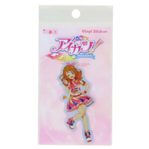 ダイカットシール アイカツ! ホログラムステッカー 大空あかり ゼネラルステッカー 耐水耐光 デコステッカー メール便可 マシュマロポップ
