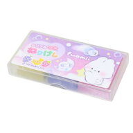 消しゴム トリプルラメねりけし ふあみい カミオジャパン 新学期準備文具 かわいい メール便可 マシュマ…