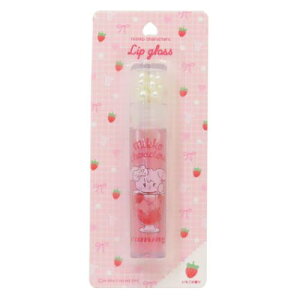 コスメ雑貨 mikko illustrations リップグロス いちごの香り キャミ? マルカ プチギフト メール便可 マシュマロポップ