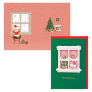 NX}XJ[h 2܂J[h ӂ̌ {z[}[N Xmas bZ[WJ[h [։ }V}|bv