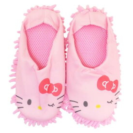 お掃除スリッパ ハローキティ おそうじルームシューズ キュート サンリオ ジェイズプランニング プレゼント マシュマロポップ