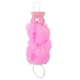 ボディスポンジ ケアベア 泡スポンジ 大 ビッグ チアベア CareBears 丸眞 泡立てネット マシュマロポップ