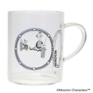 マグカップ ムーミン 耐熱ストレートマグ 300ml FUN TIME ミムラねえさん&リトルミイ 北欧 タカサカ インターナショナル ジャパン プレゼント マシュマロポップ