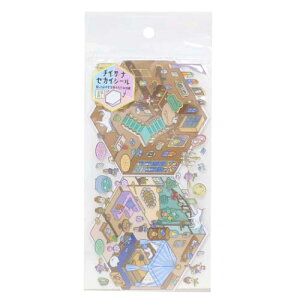 シールシート チイサナセカイシール マホウnoオヘヤ カミオジャパン デコシール かわいい メール便可 マシュマロポップ