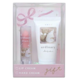 コスメ雑貨 リップクリーム＆ハンドクリームセット ピンク クーリア プレゼント かわいい マシュマロポップ