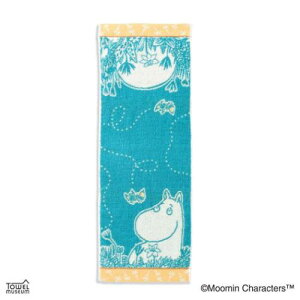 フェイスタオル ムーミン フルフィーコットン コンパクトタオル 空想 北欧 タオル美術館 プレゼント かわいい メール便可 マシュマロポップ