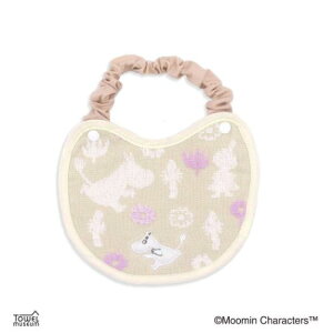 ベビービブ ムーミン フルフィーコットンガーゼパイルスタイA フラワーピクニック ピンク 北欧 タオル美術館 プレゼント かわいい メール便可 マシュマロポップ