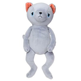 N'Angelo ニアンジェロ プラッシュドール ぬいぐるみ グレー ねこ シナダ 人形 マスコット グッズ