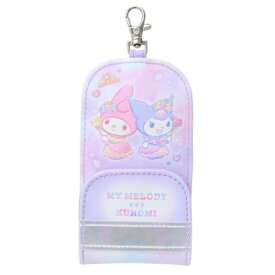 【ポイント10倍 & クーポン！】子供用ランドセル キーケース マイメロディ＆クロミ 反射シート付きリールキーカバー キラキラドレス サンリオ カミオジャパン 新学期準備雑貨 メール便可 マシュマロポップ
