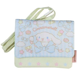 【ポイント10倍 & クーポン！】クリップポケット シナモロール マルチポケット リボン サンリオ ジェイズプランニング クリップポーチ キッズポシェット メール便可 マシュマロポップ