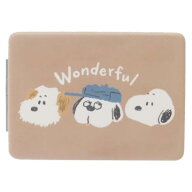 手鏡 スヌーピー 2WAYミラー WONDERFUL BROTHERS ピーナッツ カミオジャパン コンパクト プレゼント メー…