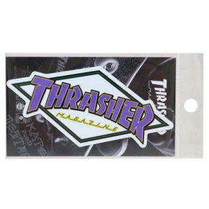 �_�C�J�b�g�V�[�� THRASHER �r�j�[���X�e�b�J�[ DIAMOND LOGO �X�|�[�c�u�����h �[�l�����X�e�b�J�[ �f�R�X�e�b�J�[ �ϐ��ό� �X���b�V���[ ���[���։� �}�V���}���|�b�v
